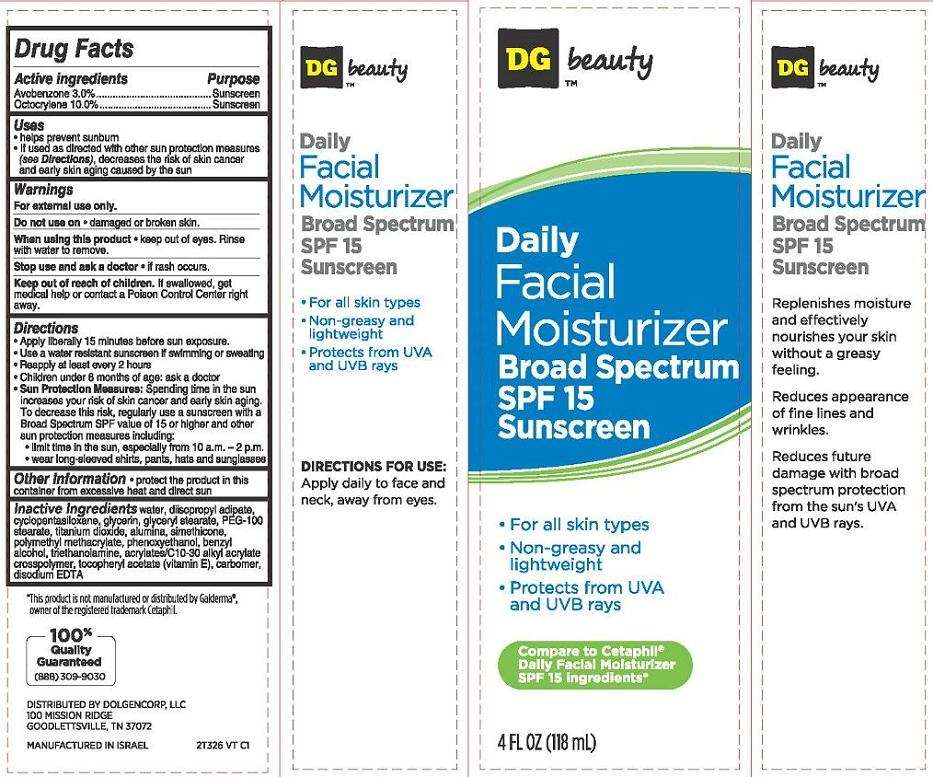 Daily Facial Moisturizer Broad Spectrum SPF15 Sunscreen