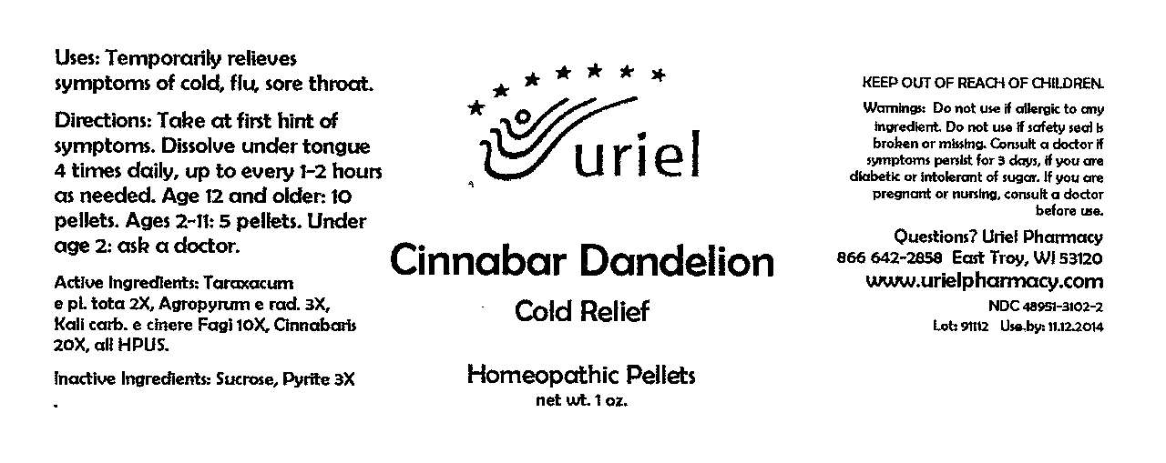 Cinnabar Dandelion Cold Relief