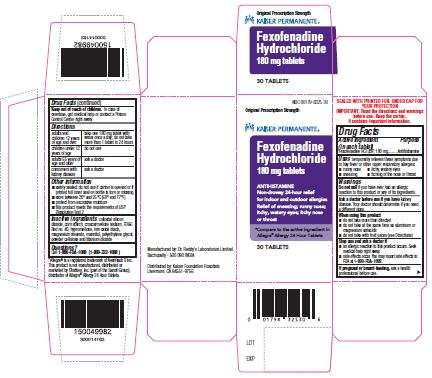 Fexofenadine Hydrochloride 180