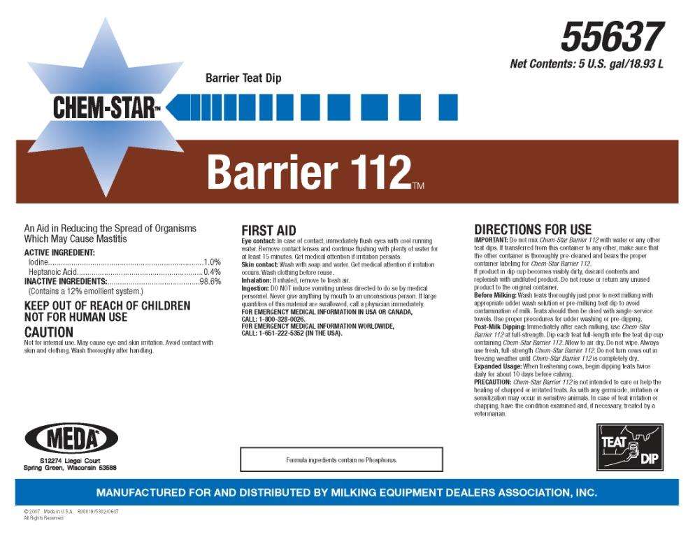 CHEM-STAR Barrier 112