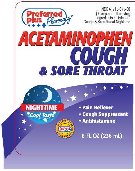 Cough and Sore Throat Nighttime