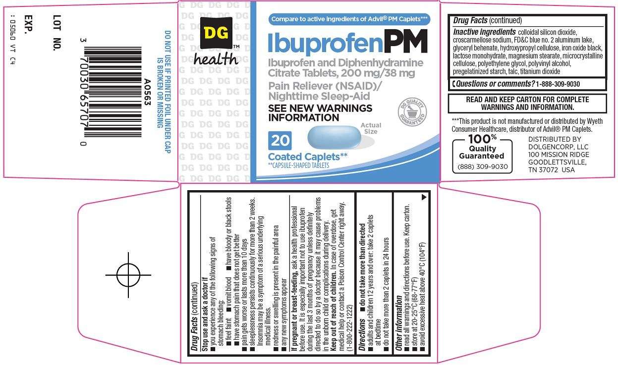 dg health Ibuprofen pm