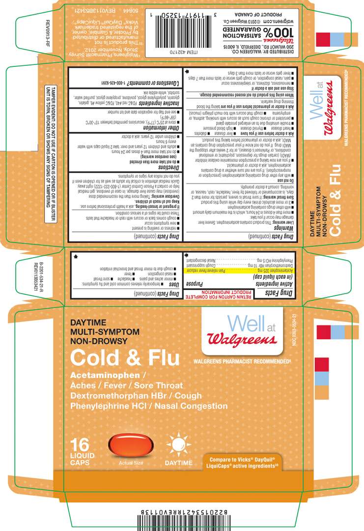 Daytime Multi-Symptom Non-Drowsy Cold and Flu