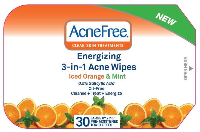 AcneFree Energizing 3-in-1