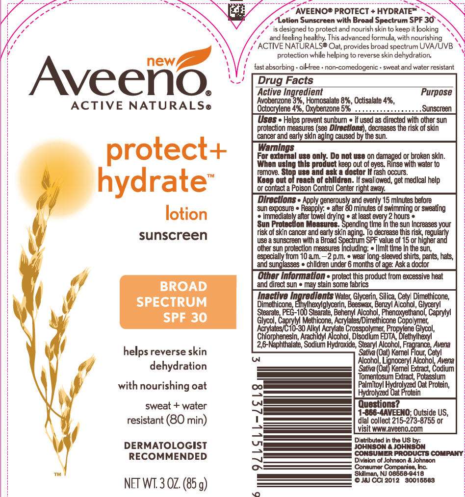 Aveeno Protect Plus Hydrate Sunscreen