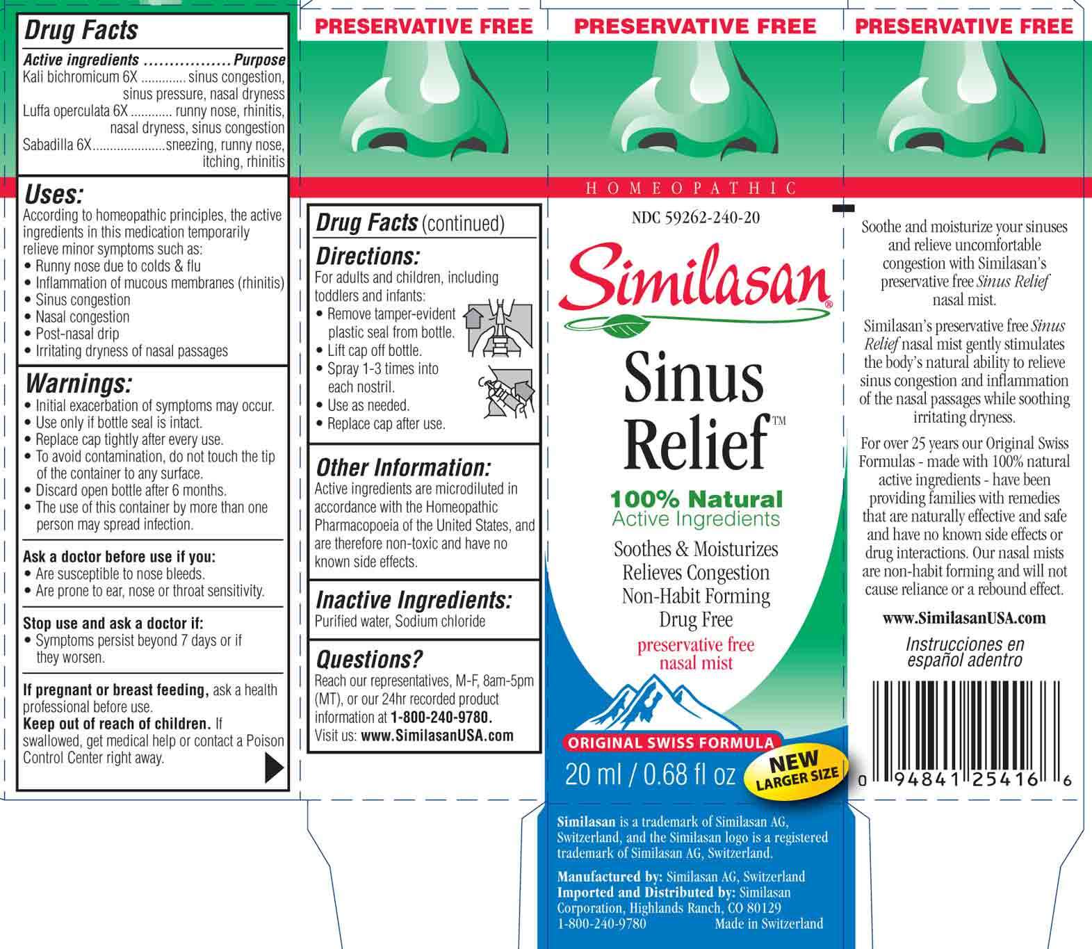 Sinus Relief