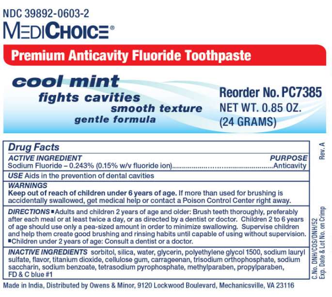 MediChoice Premium Anticavity Fluoride