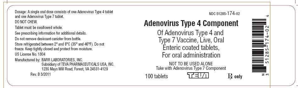 Adenovirus Type 4 and Type 7 Vaccine, Live, Oral