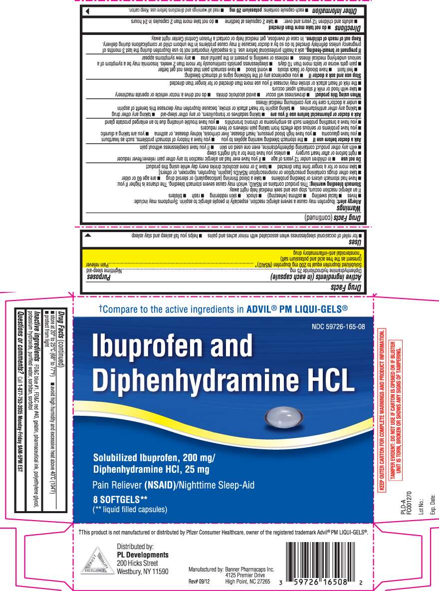 Ibuprofen and Diphenhydramine HCl