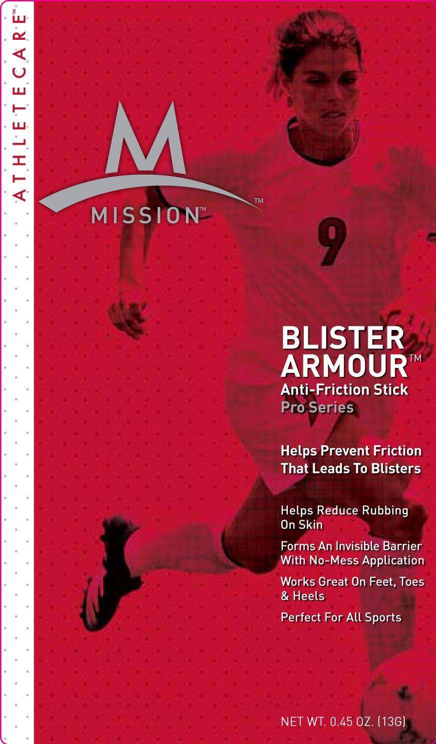 Blister Armour Anti-Friction