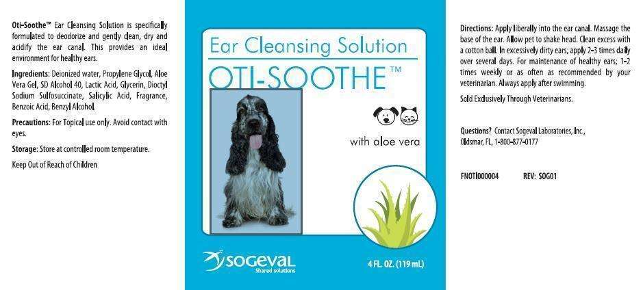 OTI-SOOTHE EAR CLEANSING