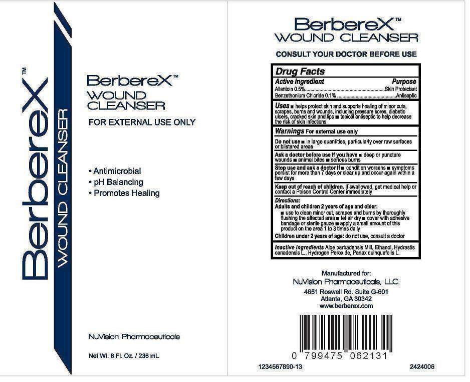 BerbereX Wound Cleanser