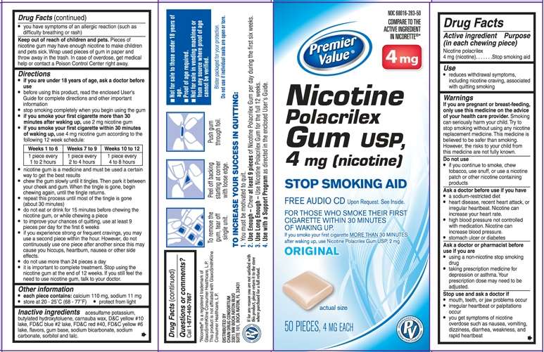 Nicotine Polacrilex, Original