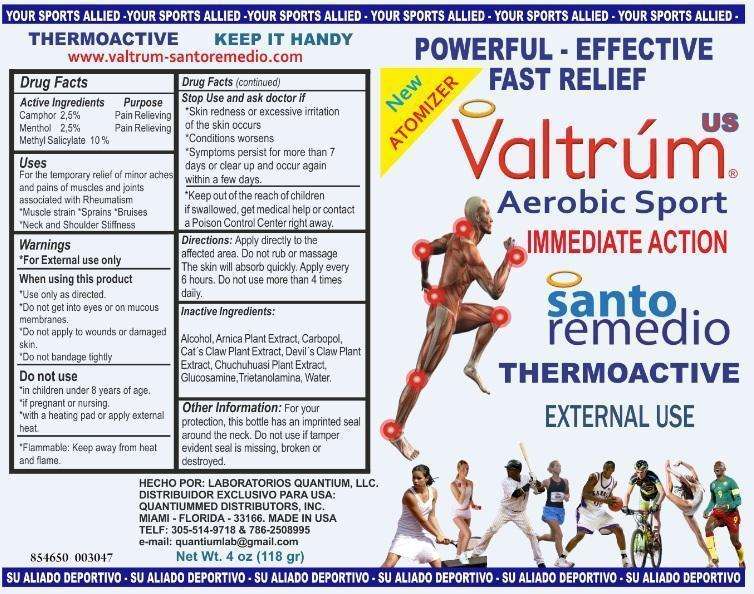 Valtrum US Aerobic Sport IMMEDIATE ACTION