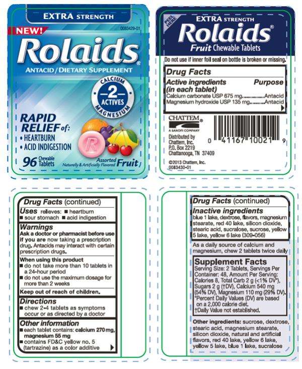 Rolaids Extra Strength Fruit
