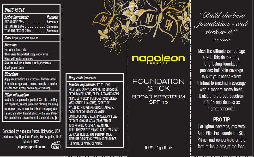 napoleon PERDIS FOUNDATION STICK BROAD SPECTRUM SPF 15 Look 3
