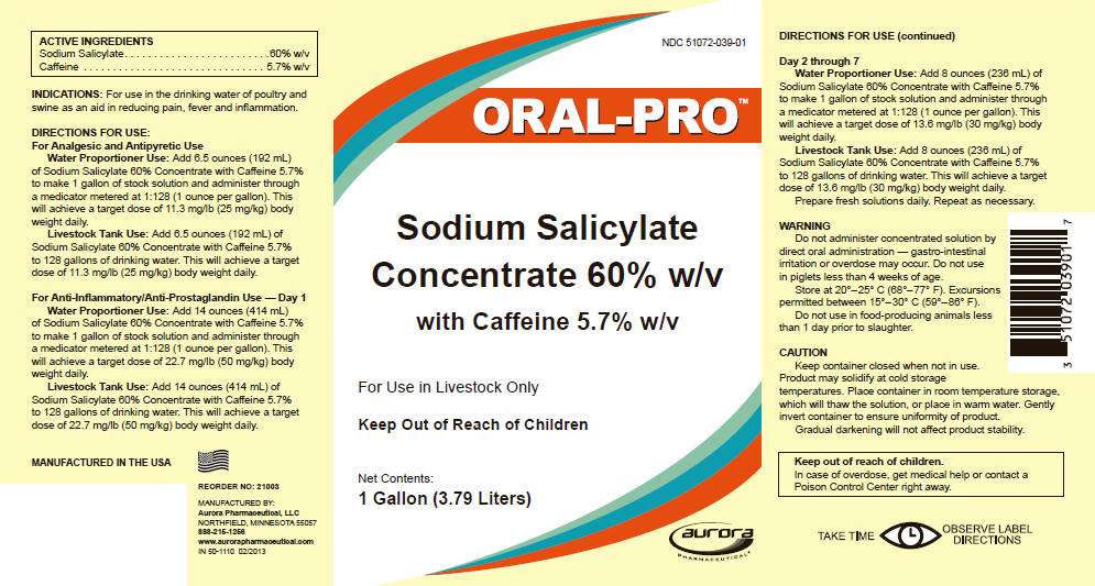 ORAL-PRO SODIUM SALICYLATE