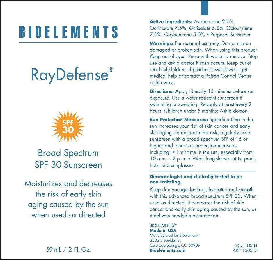 Ray Defense Borad Spectrum SPF 30 sunscreen