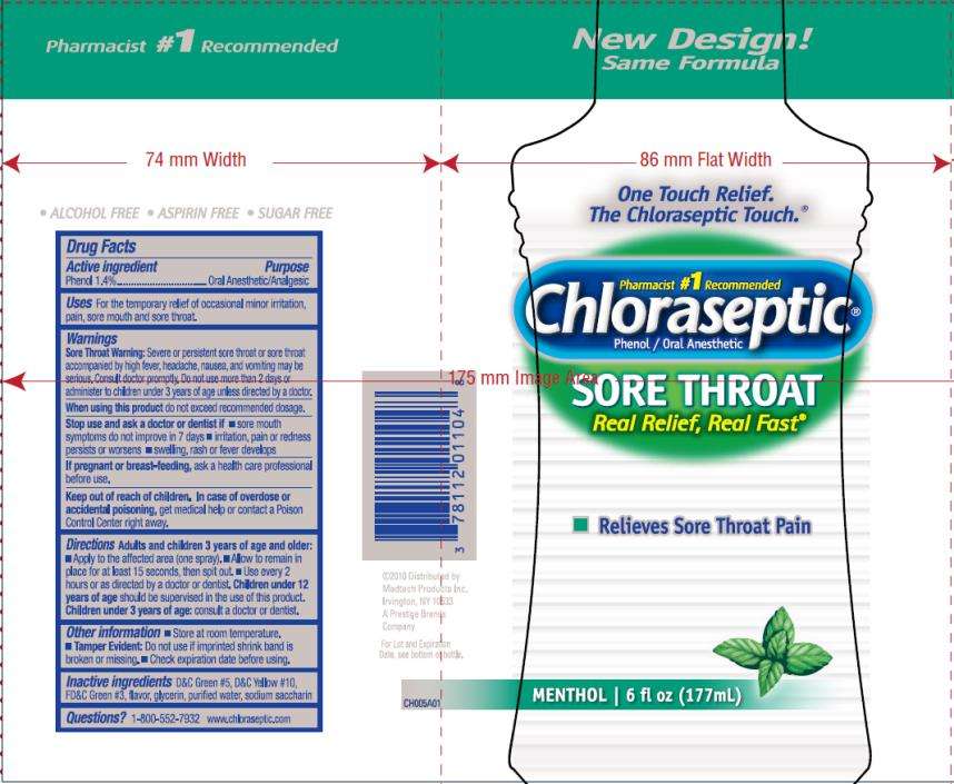 Chloraseptic Sore Throat Citrus