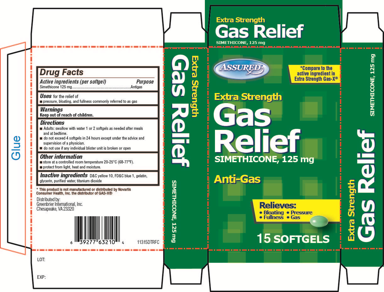 Assured Gas Relief Extra Strength