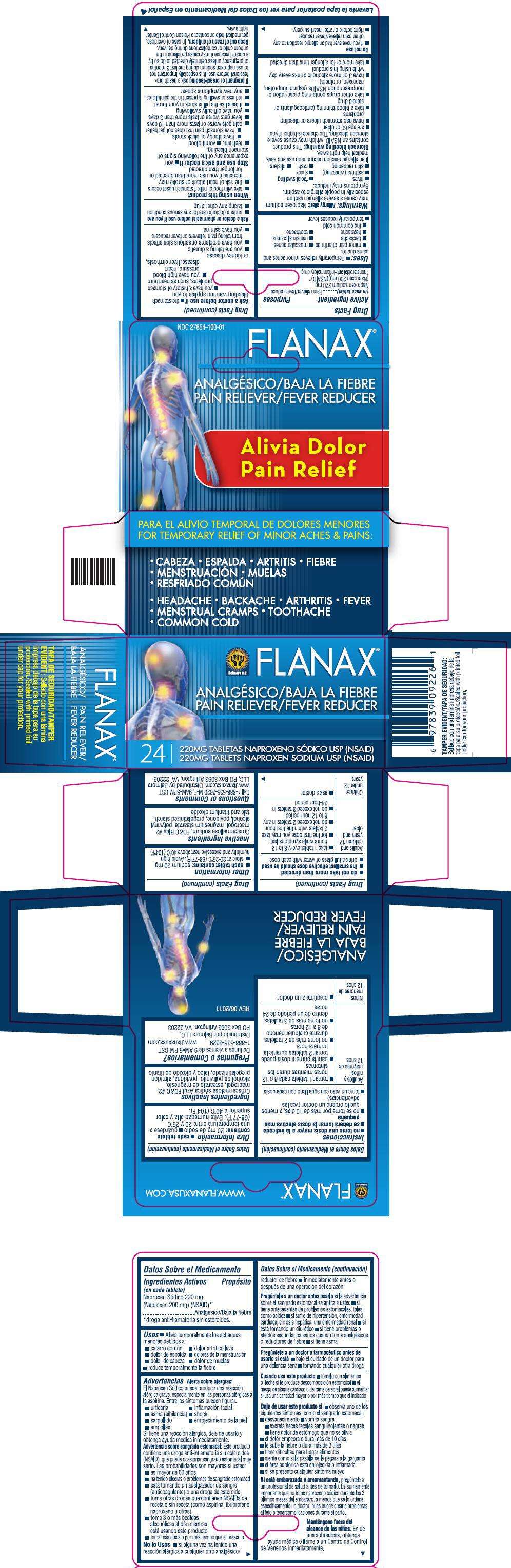 Flanax Pain Reliever