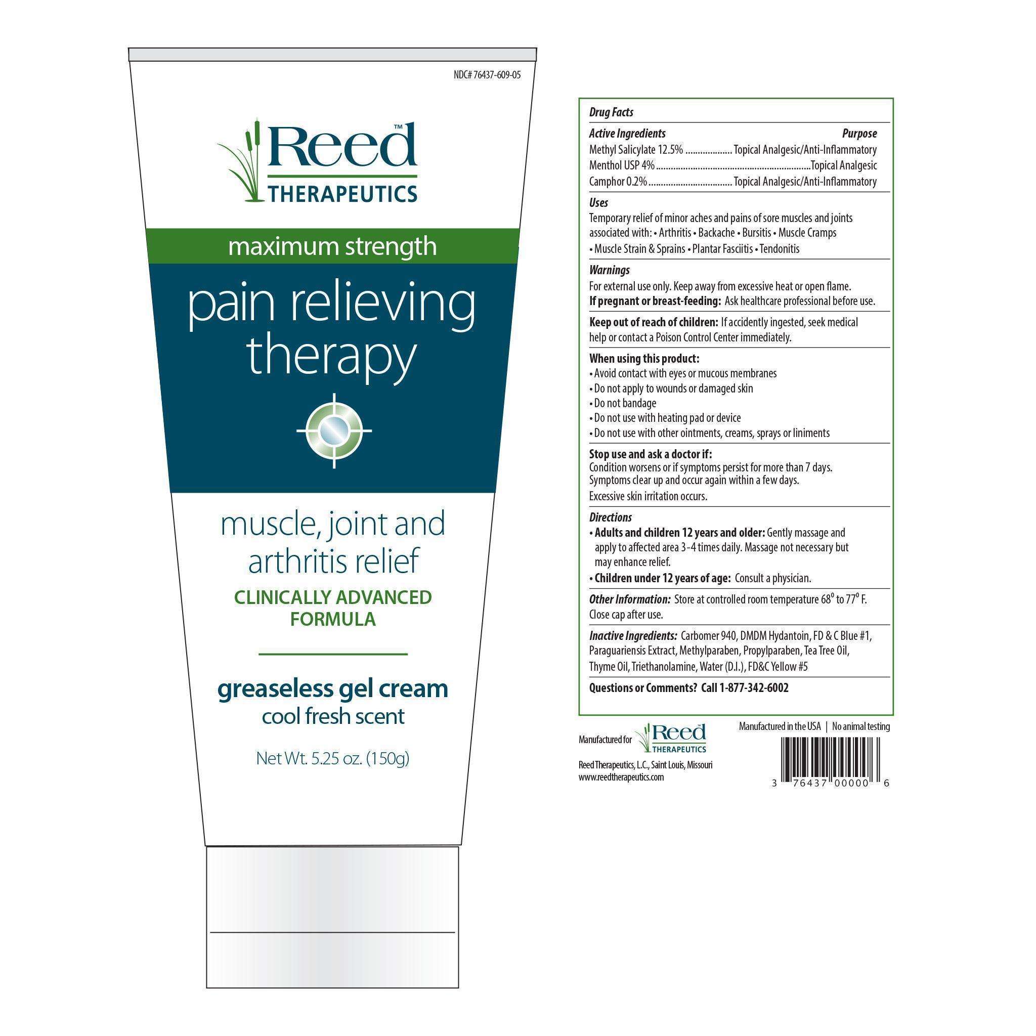 Reed Therapeutics Pain Relieving Therapy