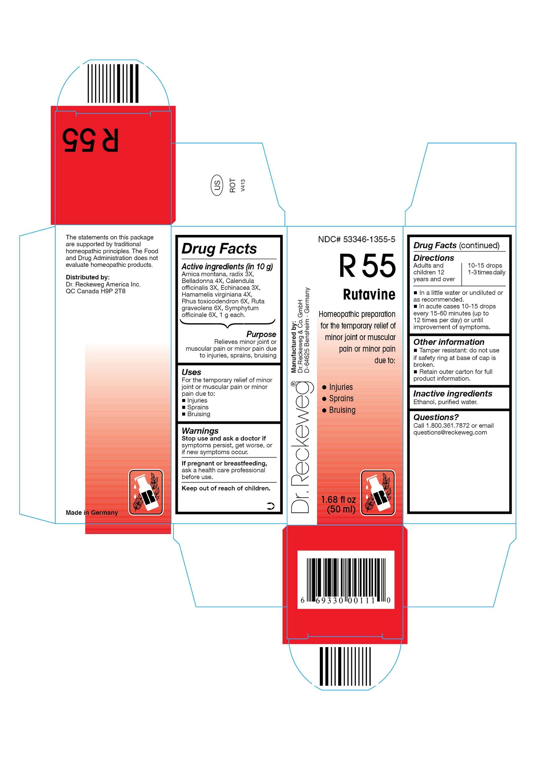 DR. RECKEWEG R55 Rutavine