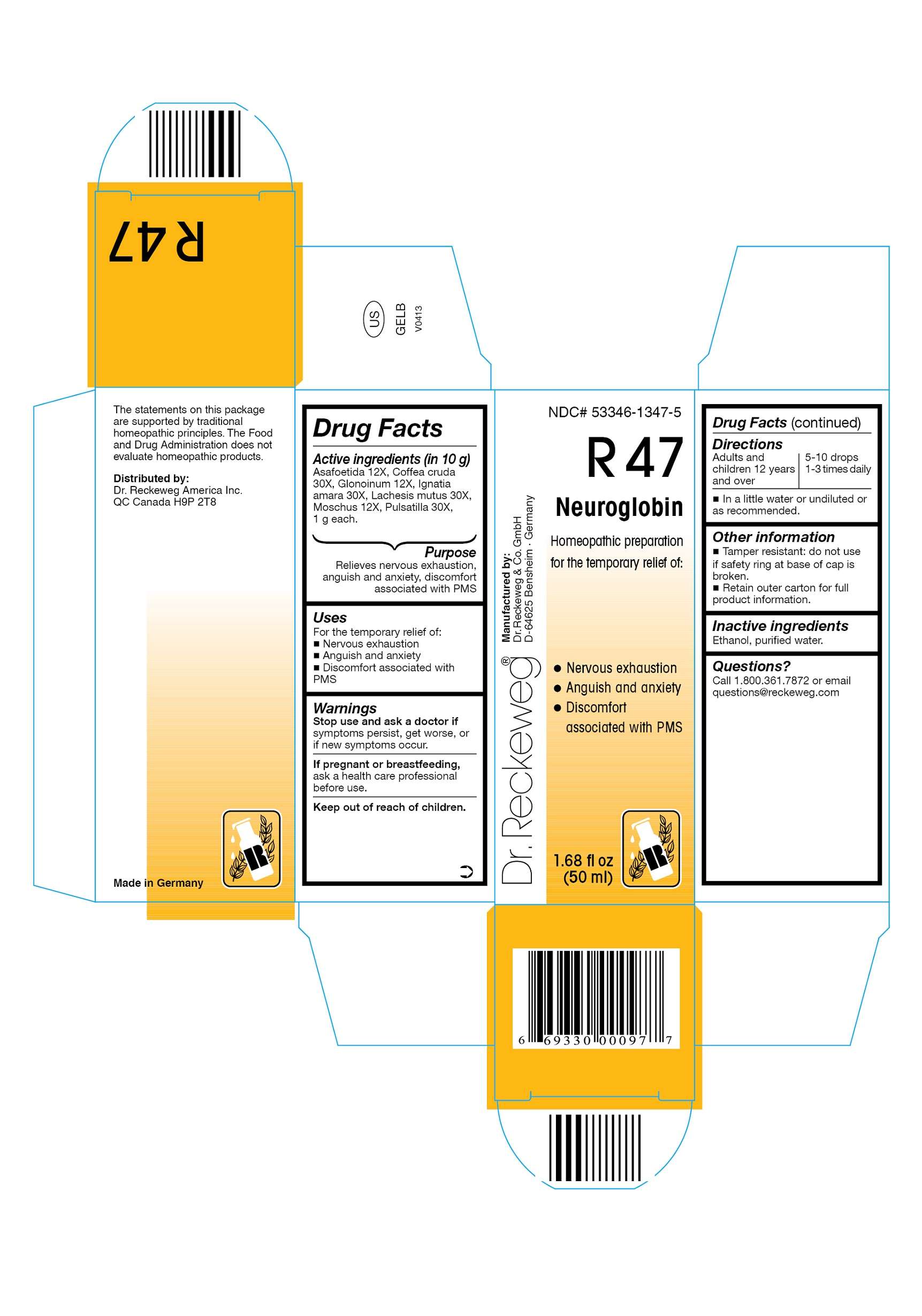 DR. RECKEWEG R47 Neuroglobin