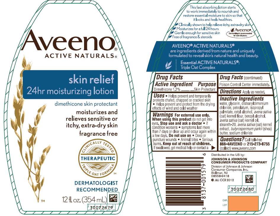 Aveeno Skin Relief 24hr Moisturizing