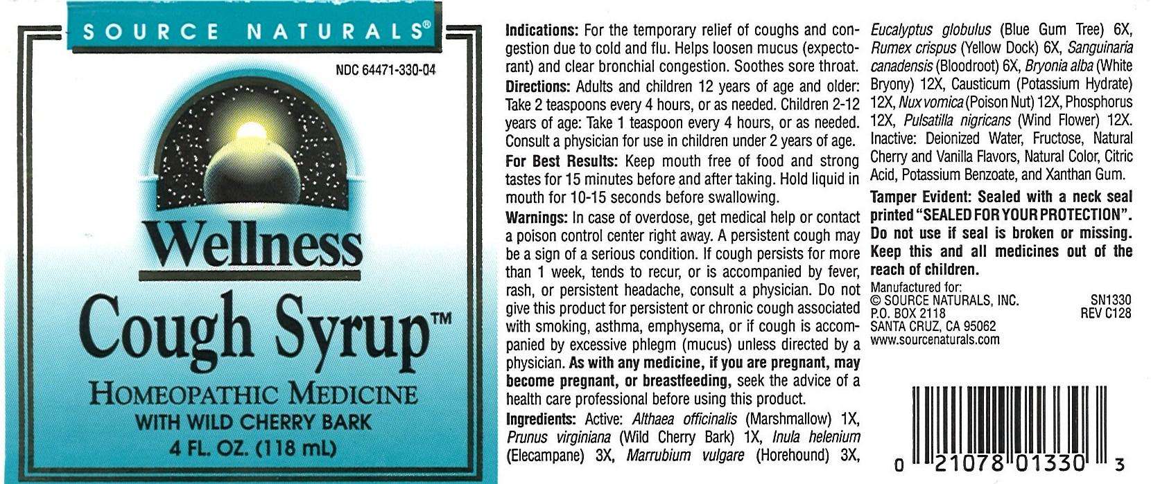 Wellness4Cough Syrup