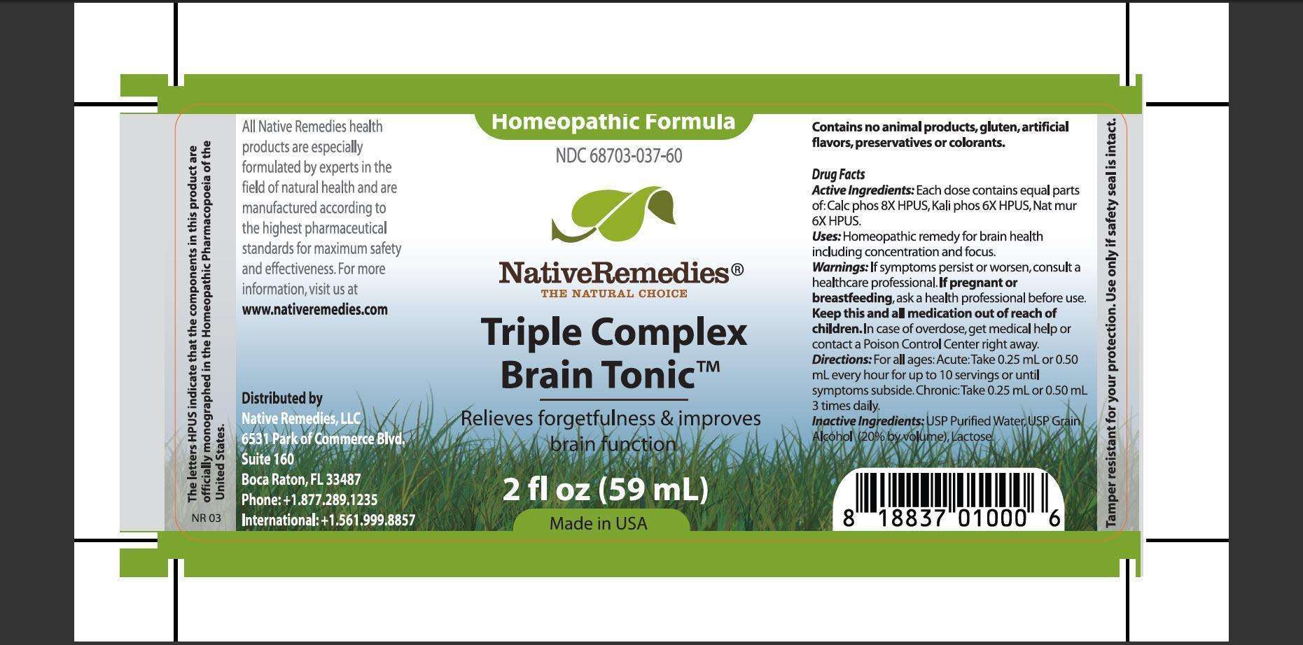 Triple Complex Brain Tonic