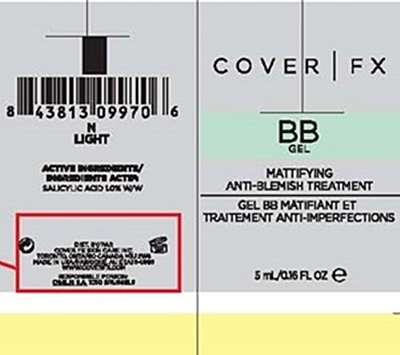 Cover Fx BB Gel Mattifying Anti-Blemish N Light