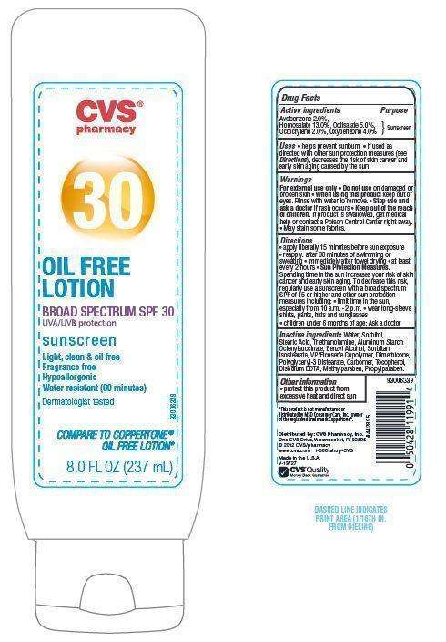 CVS Pharmacy Oil Free SPF 30