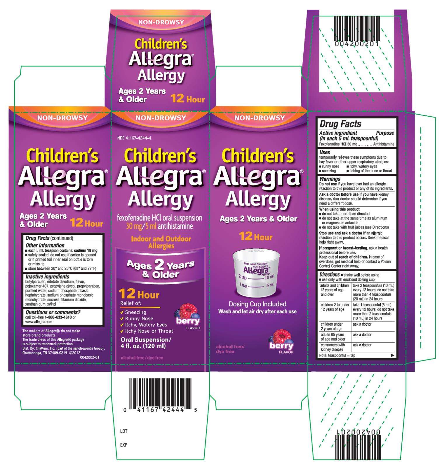 Childrens Allegra Allergy
