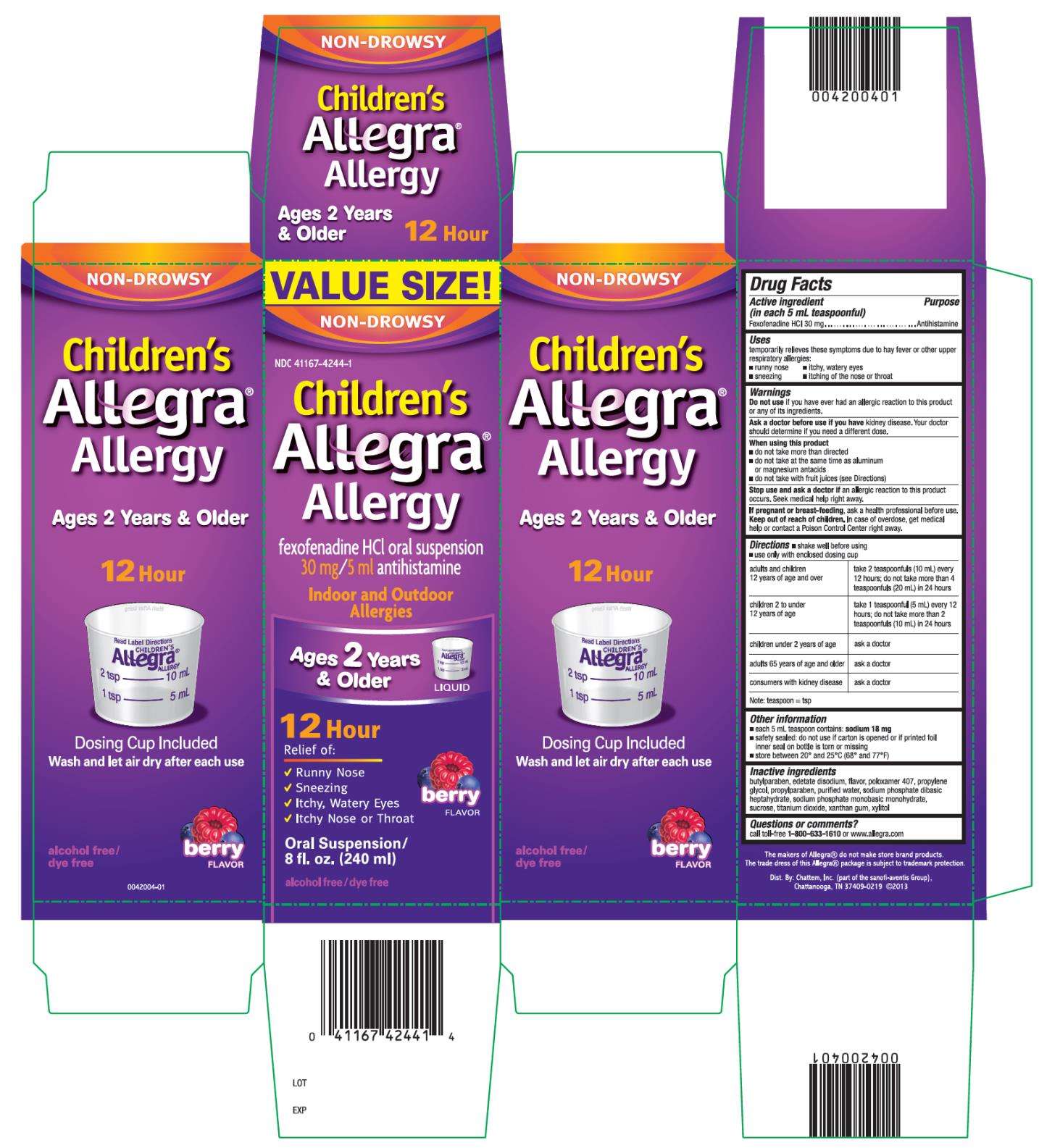 Childrens Allegra Allergy