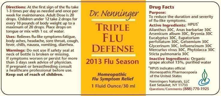 Triple Flu Defense