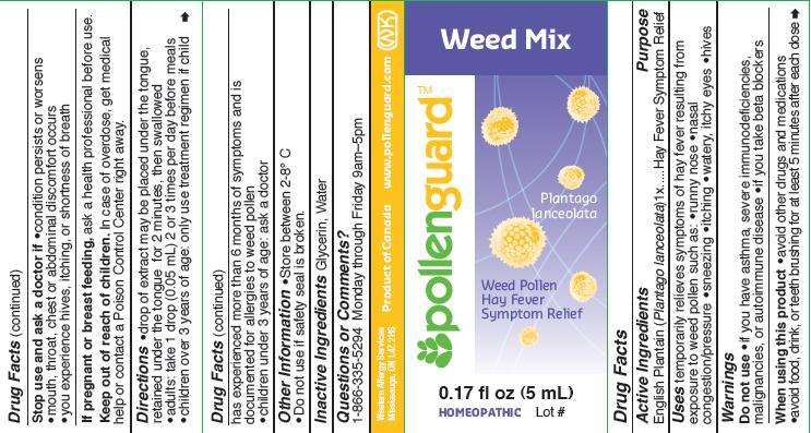 Pollen Guard Weed Mix