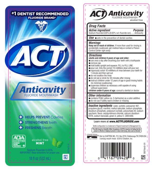 ACT Anticavity Fluoride Mint