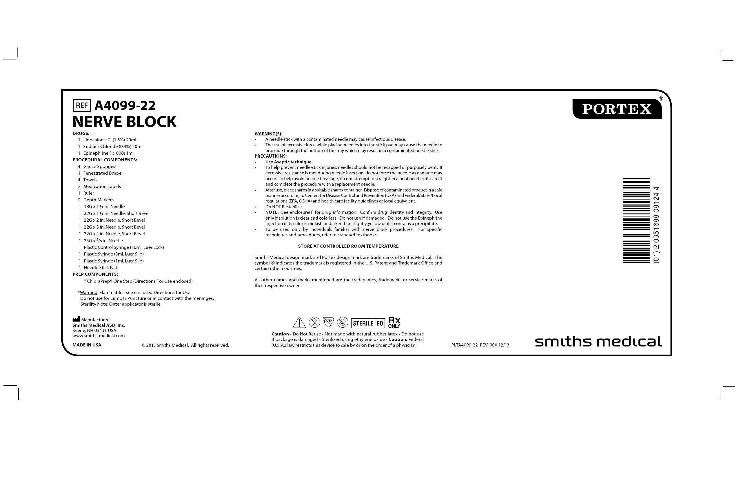 A4099-22 NERVE BLOCK