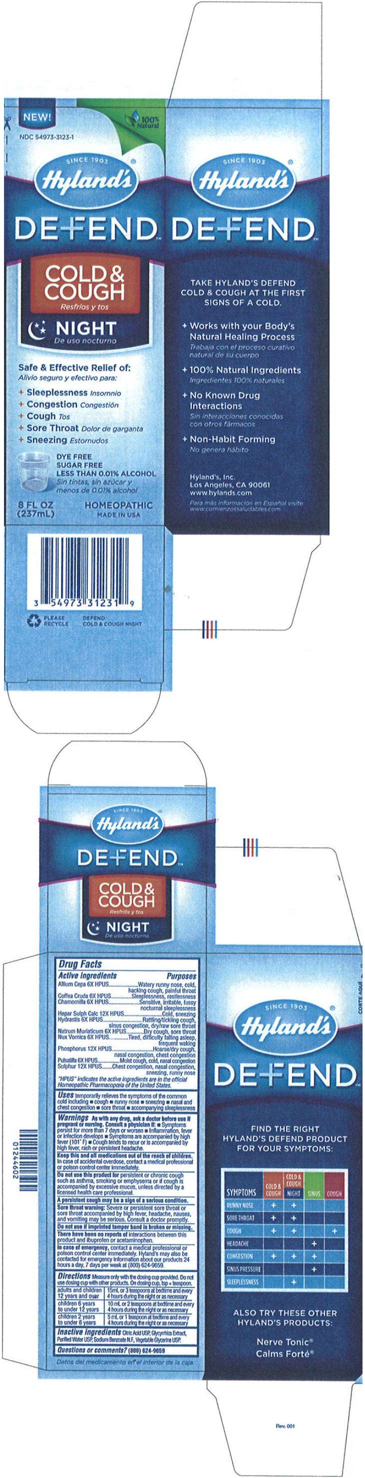 Defend Cold and Cough Night