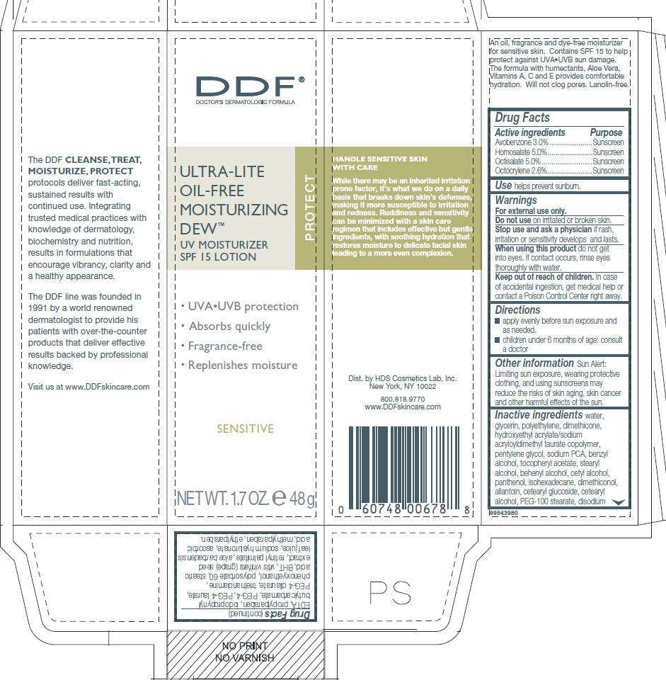 DDF Ultra-Lite Oil-Free Moisturizing Dew