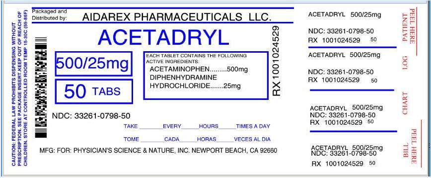 Acetadryl