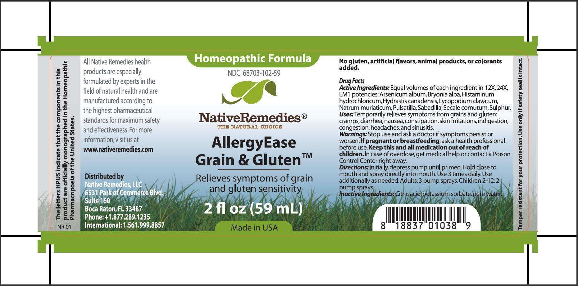 AllergyEase Grain and Gluten