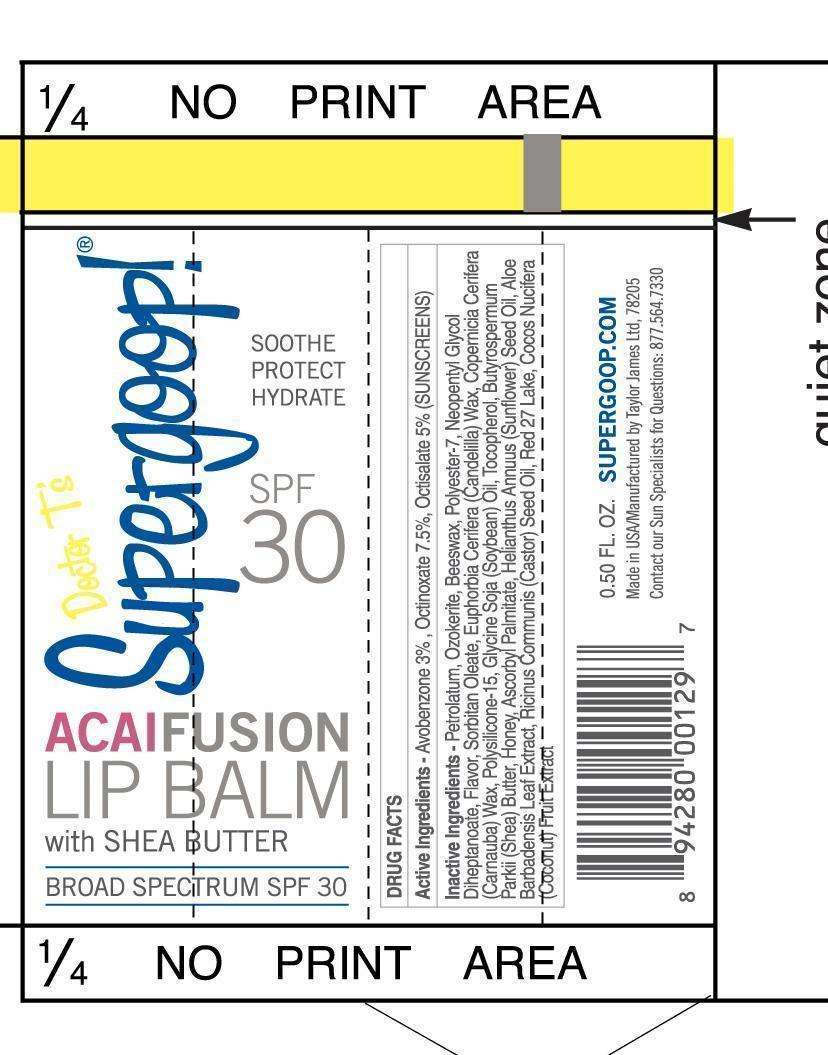 Acaifusion Lip Balm Broad Spectrum SPF 30