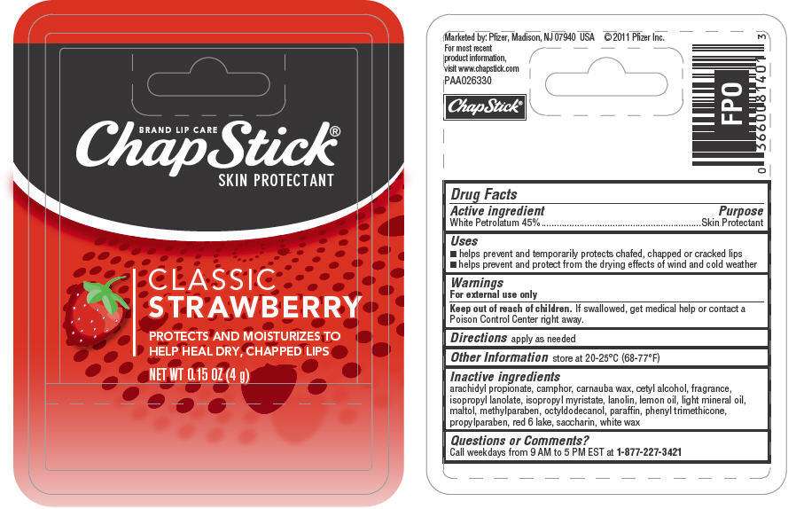 ChapStick Classic Strawberry