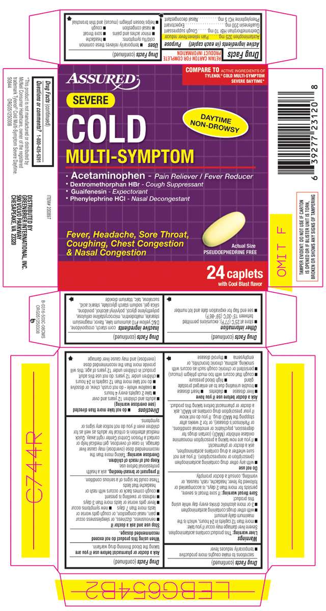 Cold Multi-Symptom Severe