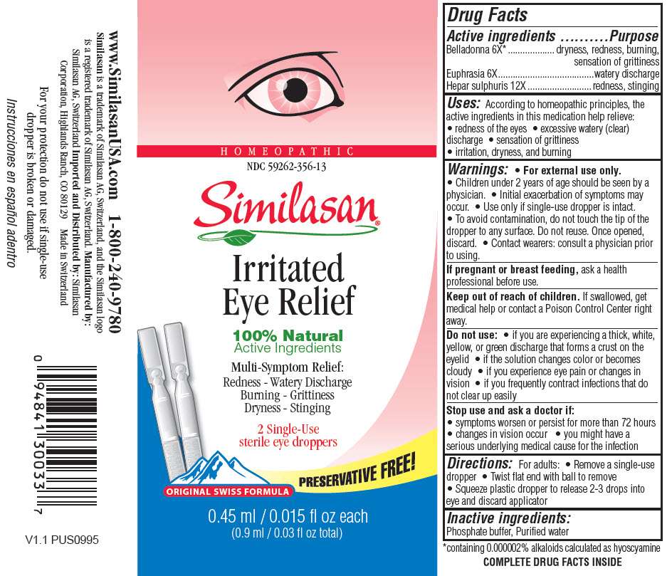 Irritated Eye Relief