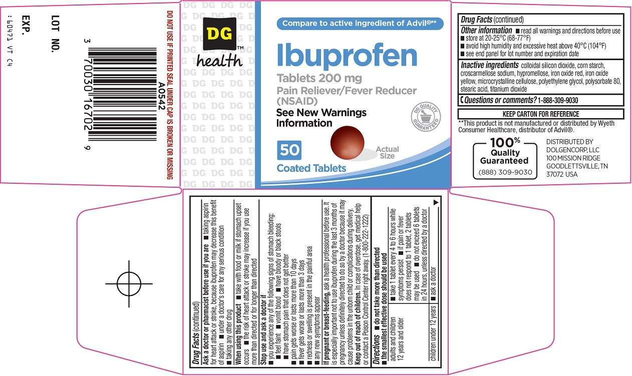 dg health ibuprofen