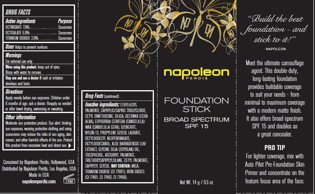 napoleon PERDIS FOUNDATION STICK BROAD SPECTRUM SPF 15 Look 4