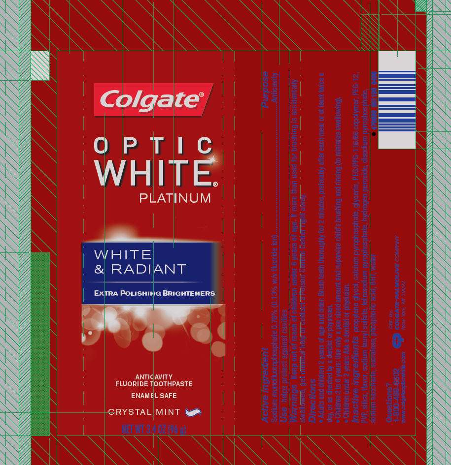 Colgate Optic White Platinum